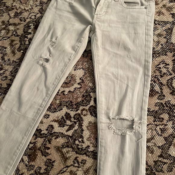 Light gray size 25R super skinny ankle jeans by Adriano Goldschmied - Picture 2 of 7